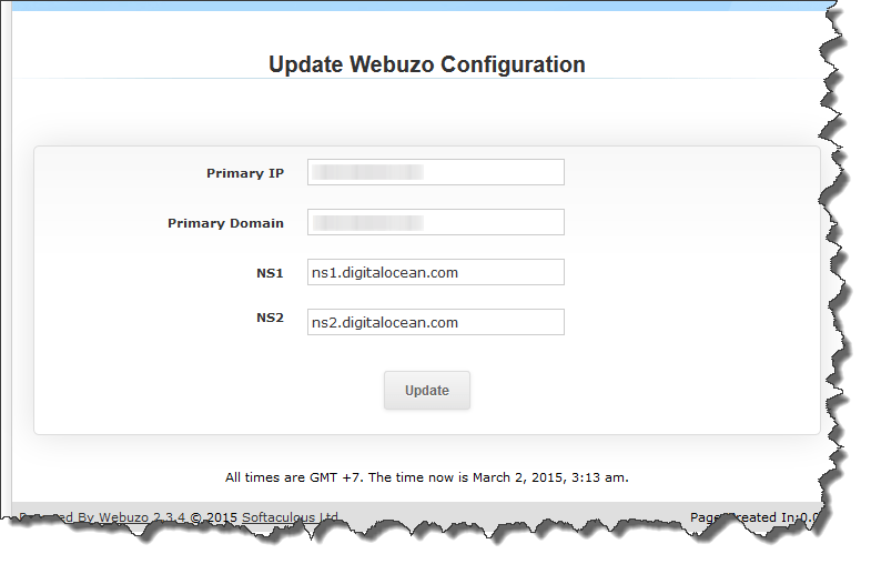 webuzo-domain-setting