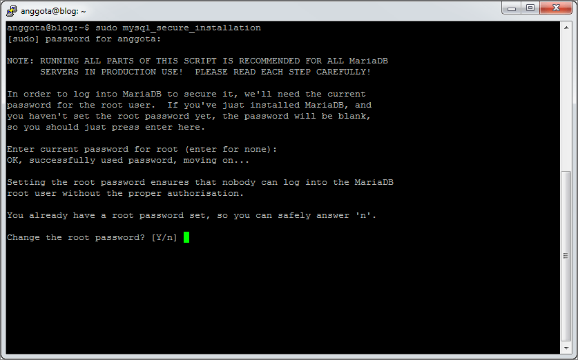 change-root-password