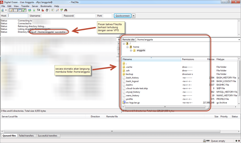 filezilla-connected-sftp