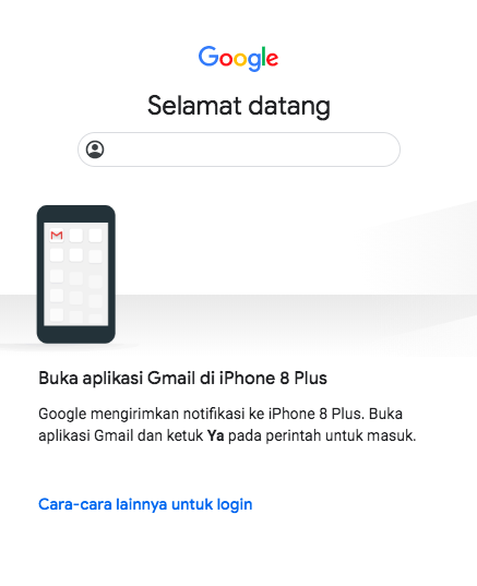 verifikasi google